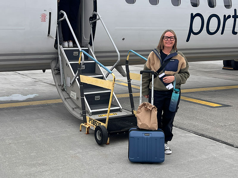 Denise from The Minimizer travelling to support a second family property transition